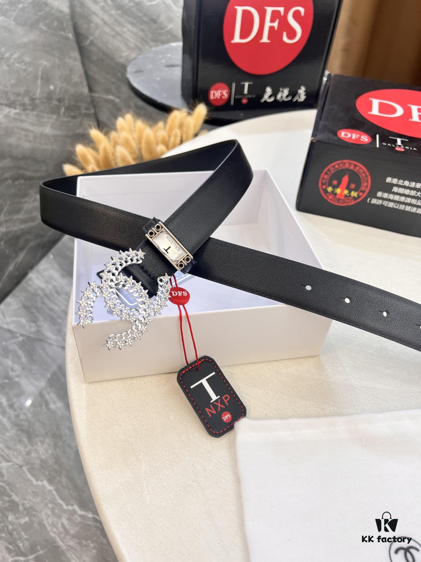 Chanel-style Women's Bag, Hong Kong Duty-Free T Gift Box 🎁 (NXP RFID Tag for Official Website Verification, Authentic Anti-Counterfeit Chip)