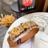 Dior D Belt, Hong Kong Duty-Free Gift Box (NXP Tag with Verifiable Anti-Counterfeit Chip, Authentic)