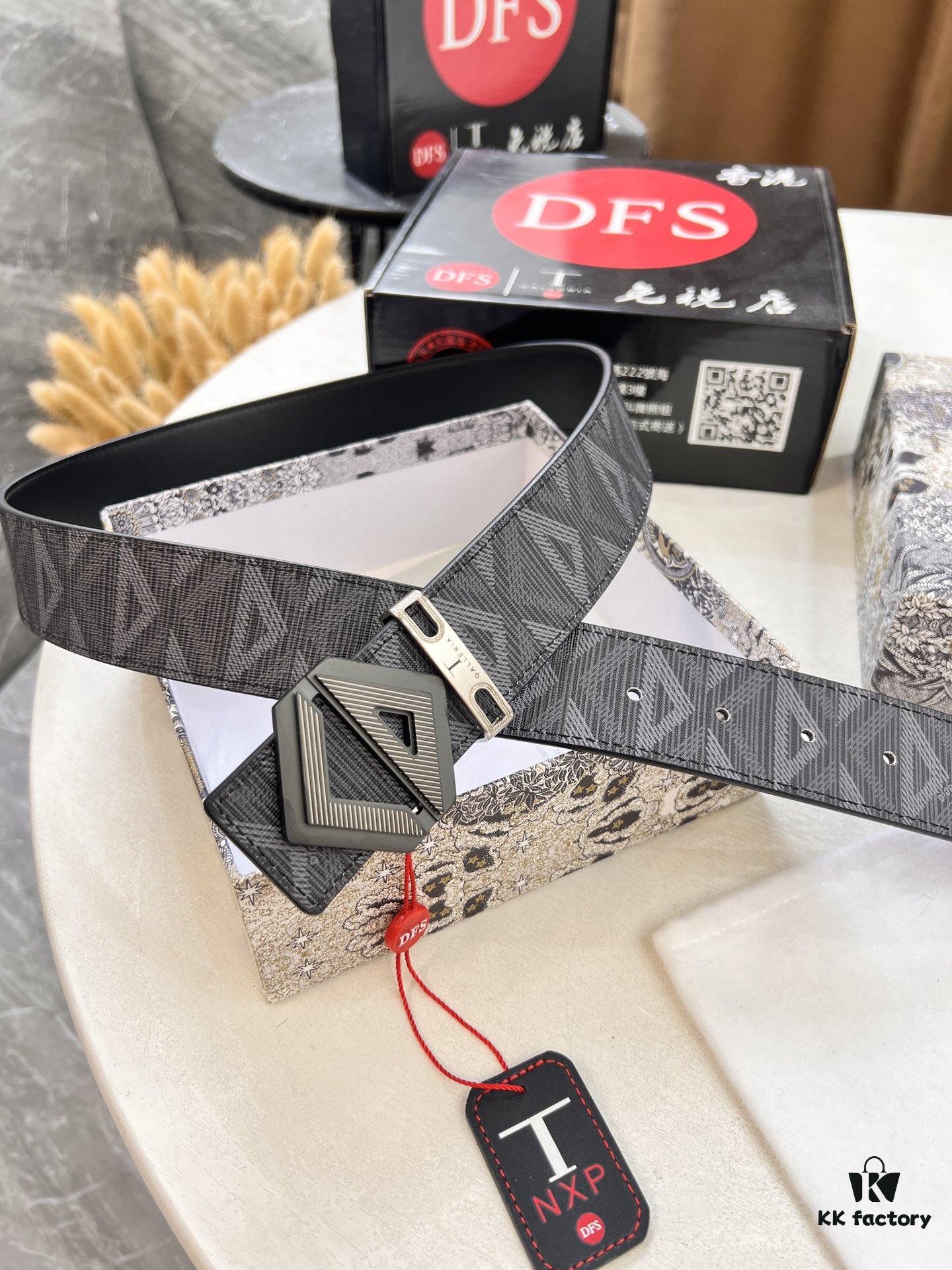 Dior D Belt, Hong Kong Duty-Free Gift Box 🎁 (NXP Tag with Anti-Counterfeit Chip, Verifiable on Official Website)