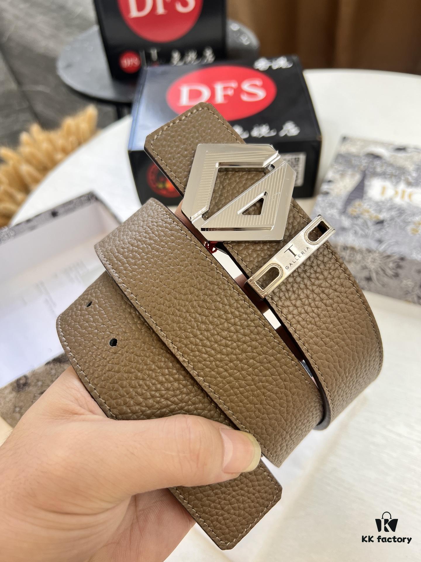 Dior D Belt, Hong Kong Duty-Free Gift Set (NXP Tag with Anti-Counterfeit Chip, Authentic Verification Enabled)
