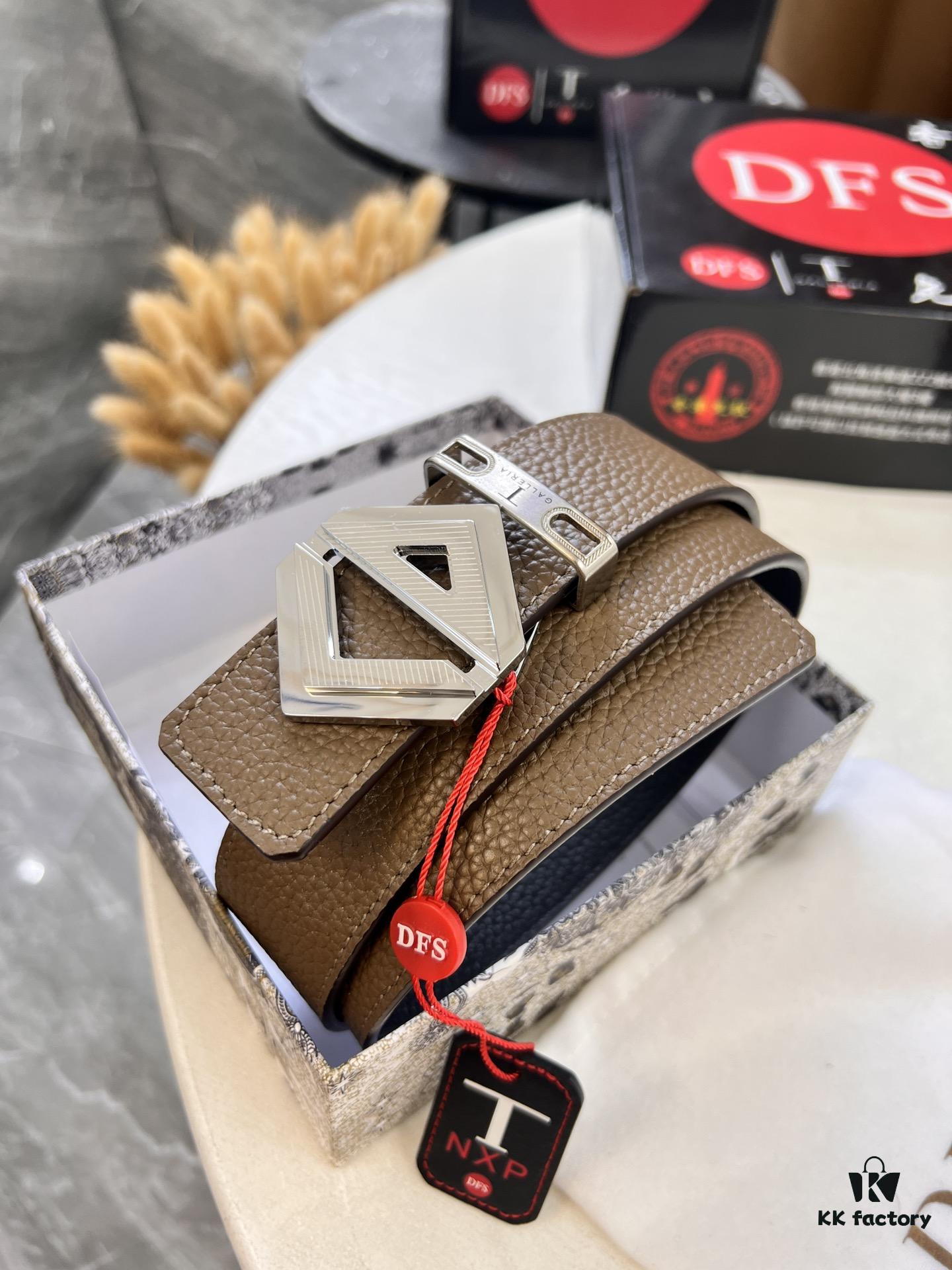 Dior D Belt, Hong Kong Duty-Free Gift Set (NXP Tag with Anti-Counterfeit Chip, Authentic Verification Enabled)