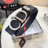 Dior D Belt, Hong Kong Duty-Free Gift Box 🎁 (NXP RFID Tag with Official Website Verification, Authentic Anti-Counterfeit Chip)