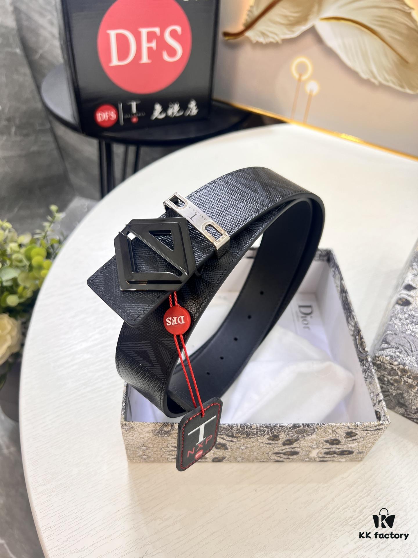 Dior D Belt, Hong Kong Duty-Free Gift Box (NXP Tag with Authenticity Chip Recognizable on Official Website)