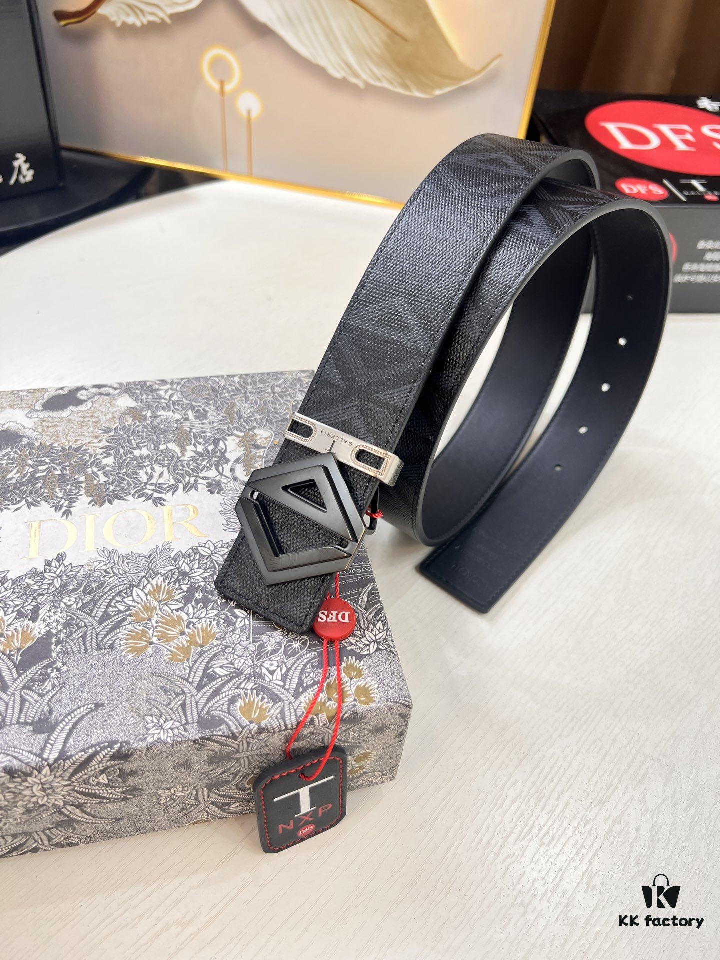 Dior D Belt, Hong Kong Duty-Free Gift Box (NXP Tag with Authenticity Chip Recognizable on Official Website)