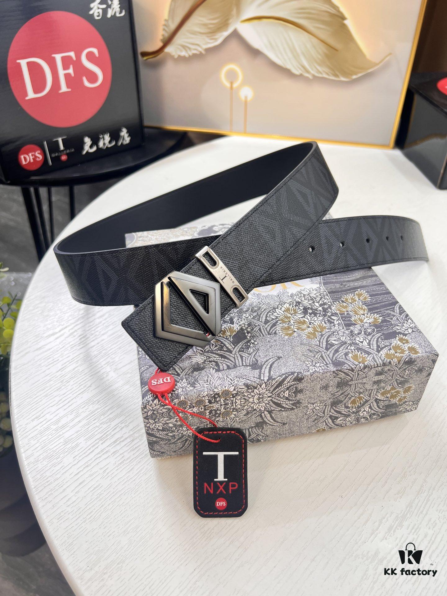 Dior D Belt, Hong Kong Duty-Free Gift Box (NXP Tag with Authenticity Chip Recognizable on Official Website)