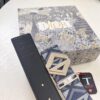 Dior D Belt, Hong Kong Duty-Free Gift Set (NXP RFID Tag with Official Website Verification, Authentic Anti-Counterfeit Chip), Men's and Women's Unisex Style