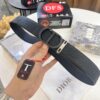 Dior D Belt, Hong Kong Duty-Free Gift Box 🎁 (NXP RFID Tag with Official Website Verification, Authentic Anti-Counterfeit Chip)