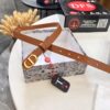 Influencer Favorite, Shop Owner Recommended - Dior Women's Leather Belt, Trending Style, Genuine Imported Leather, ZP-Synchronized CD Hardware, 2.0 cm Width