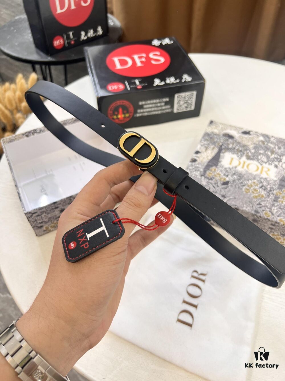 Influencer Favorite, Shop Owner Recommended - Dior Women's Leather Belt, Trending Style