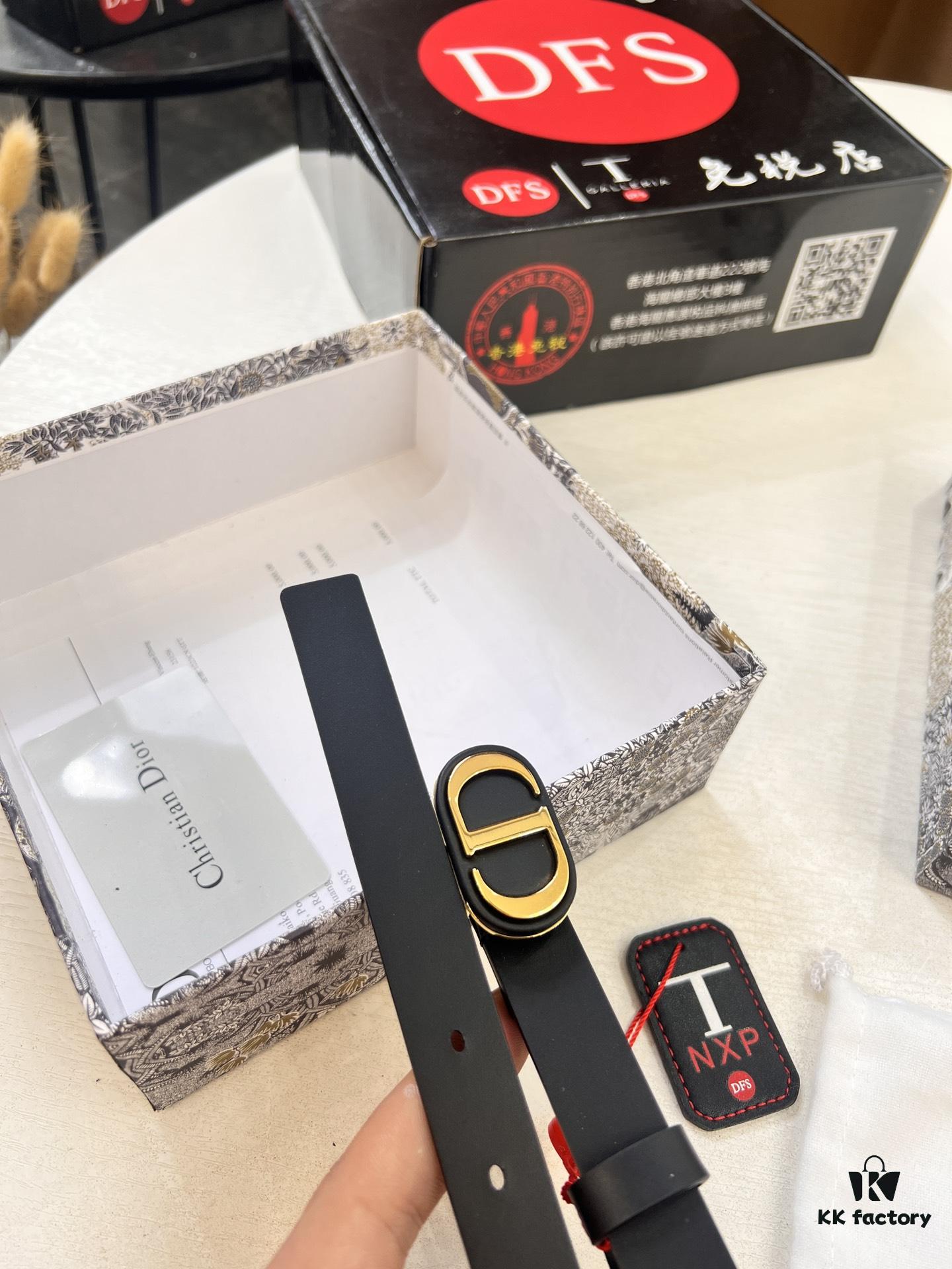 Influencer Favorite, Shop Owner Recommended - Dior Women's Leather Belt, Trending Style