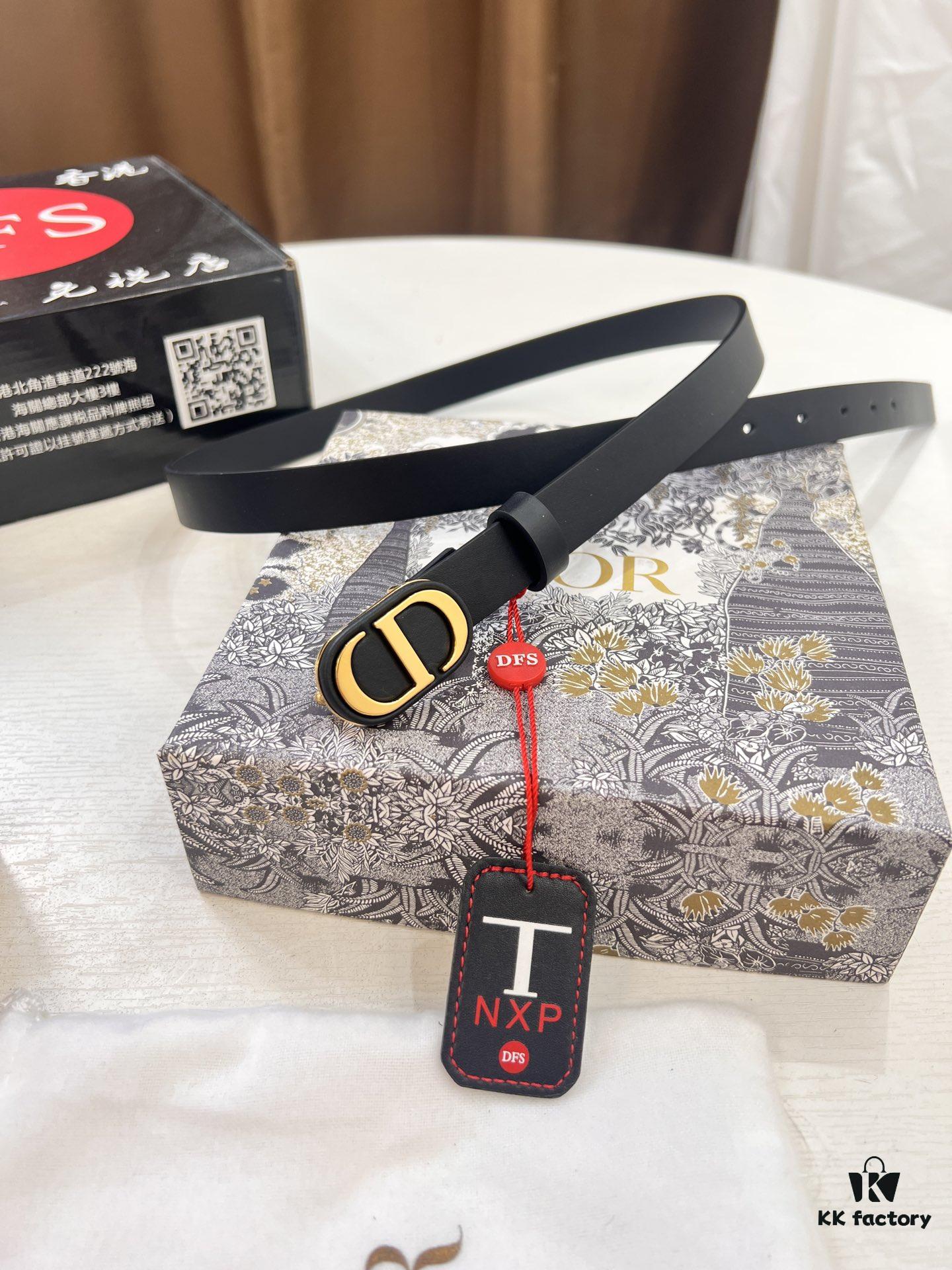 Influencer Favorite, Shop Owner Recommended - Dior Women's Leather Belt, Trending Style