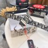 Dior Unisex Belt, Latest Couple's Style, Genuine Leather with Embroidered Custom Fabric, Imported from Original Factory