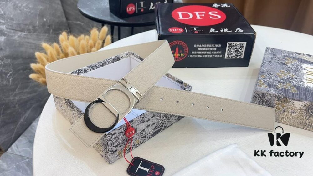 Dior Unisex Series, Imported Crisply Embossed Double-Sided Leather Goods