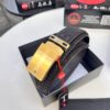 Top-Quality Original Leather Belt, Genuine Hong Kong Duty-Free T Gift Box (NXP Hangtag with Authenticity Chip Recognizable on Official Website), Montblanc Stainless Steel Hardware, Automatic Star Buckle Series, High-Ion Plating for Fade Resistance: Zegna