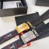 Top-Quality Original Leather Belt, Genuine Hong Kong Duty-Free T Gift Box (NXP Hangtag with Authenticity Chip Recognizable on Official Website), Montblanc Stainless Steel Hardware, Automatic Star Buckle Series, High-Ion Plating for Fade Resistance: Zegna