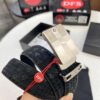 Top-tier Genuine Leather Belt, Original Factory Hong Kong Duty-Free T Gift Box (NXP Hang Tag with Verifiable Anti-Counterfeit Chip Recognizable on Official Website), Montblanc Stainless Steel Hardware, Automatic Star Buckle Series, High-Ion Plating for Fade Resistance: Zegna