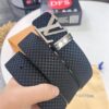 Top-Tier Louis Vuitton LV Belt, Authentic Stainless Steel Hardware, French Box Calf Leather, 3.8cm Width