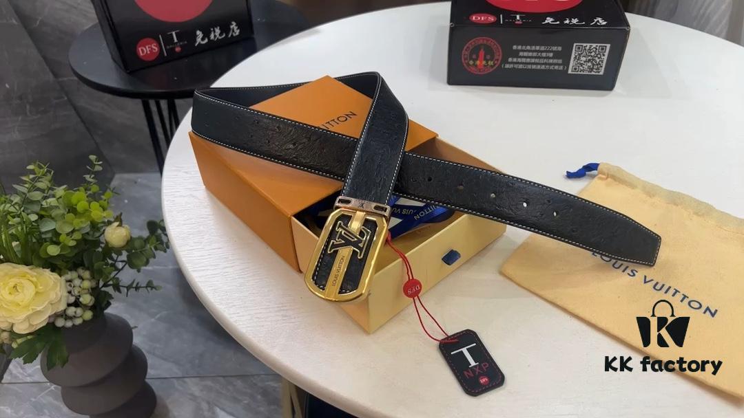 Genuine Top-Grain Cowhide with Alligator and Ostrich Texture