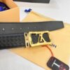 Top-Tier LV Louis Vuitton Belt - Genuine Mold L, Polished Stainless Steel Hardware, Reversible French Imported Embossed Calfskin Leather, 3.8cm Width, NXP Anti-Counterfeit Chip Compatible with Official Website Verification