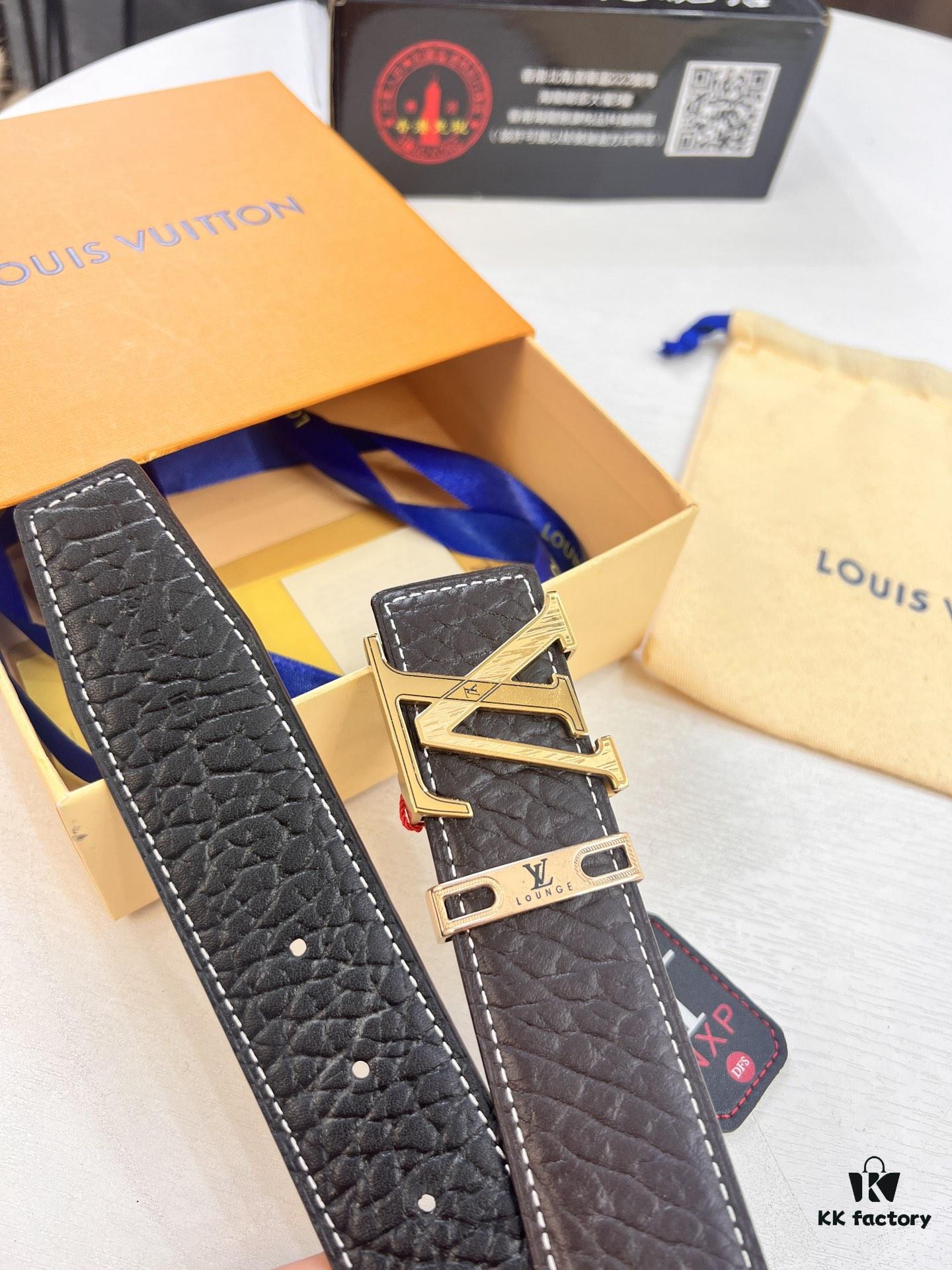 Givenchy Men's Premium Belt - Original Factory Direct, Genuine Oxhide Leather with Logo Buckle, 3.8cm Width