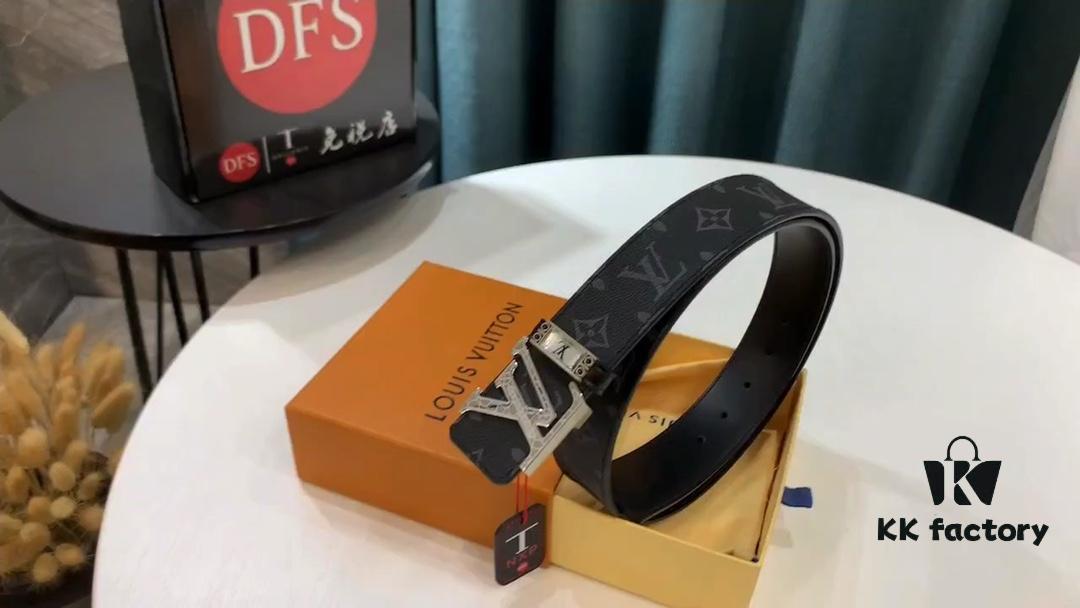 New Men's Leather Belt, High-Quality Full-Grain Cowhide, Latest Style