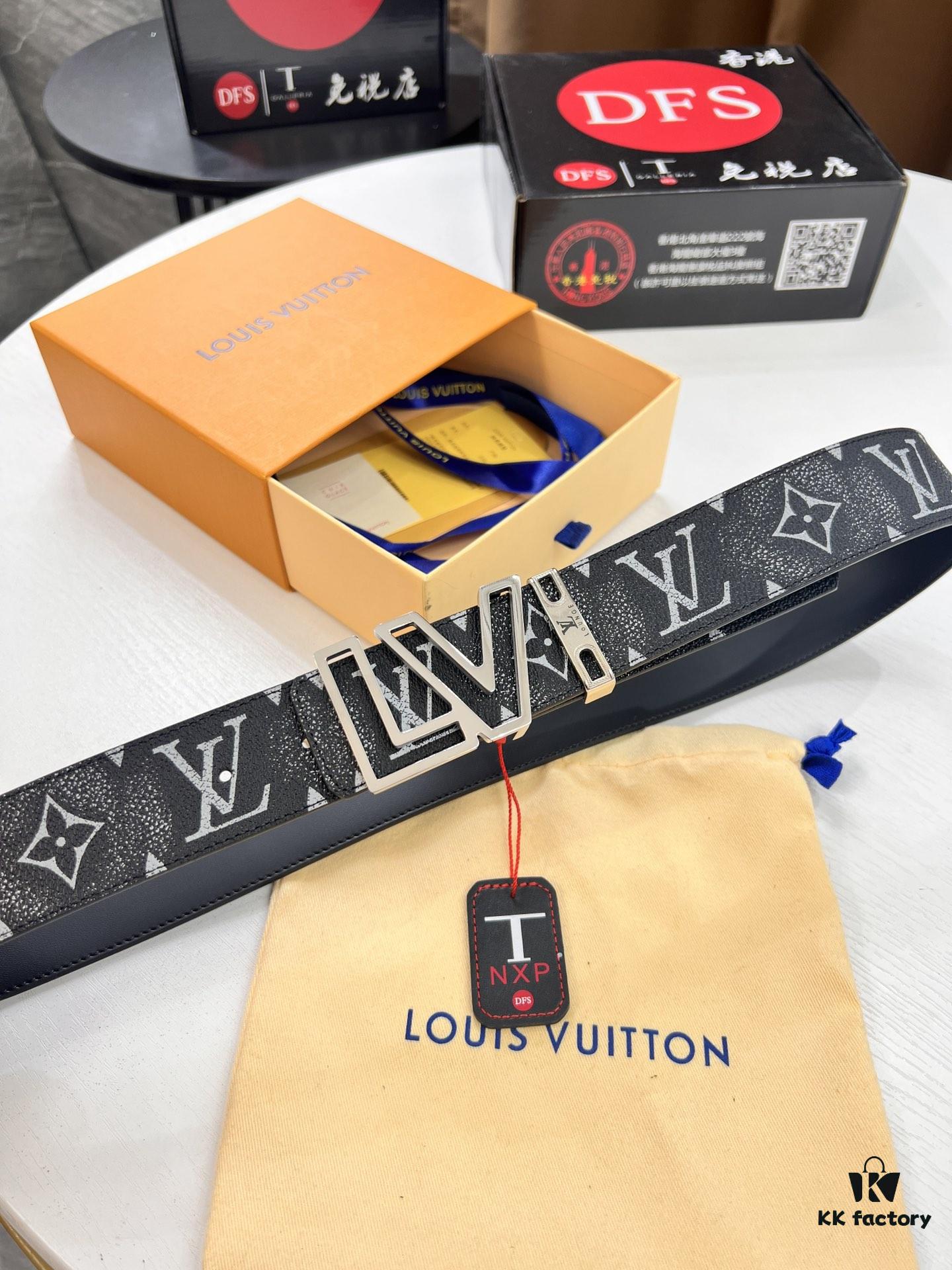New Arrival Authentic Louis Vuitton LV Men's Belt