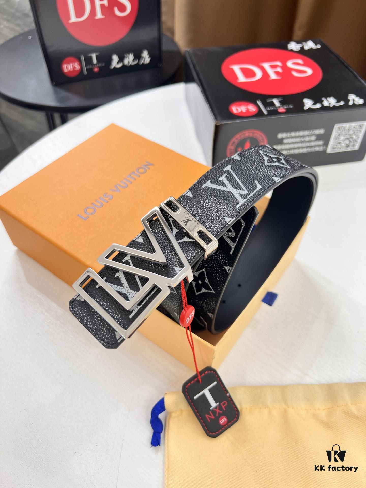 New Arrival Authentic Louis Vuitton LV Men's Belt