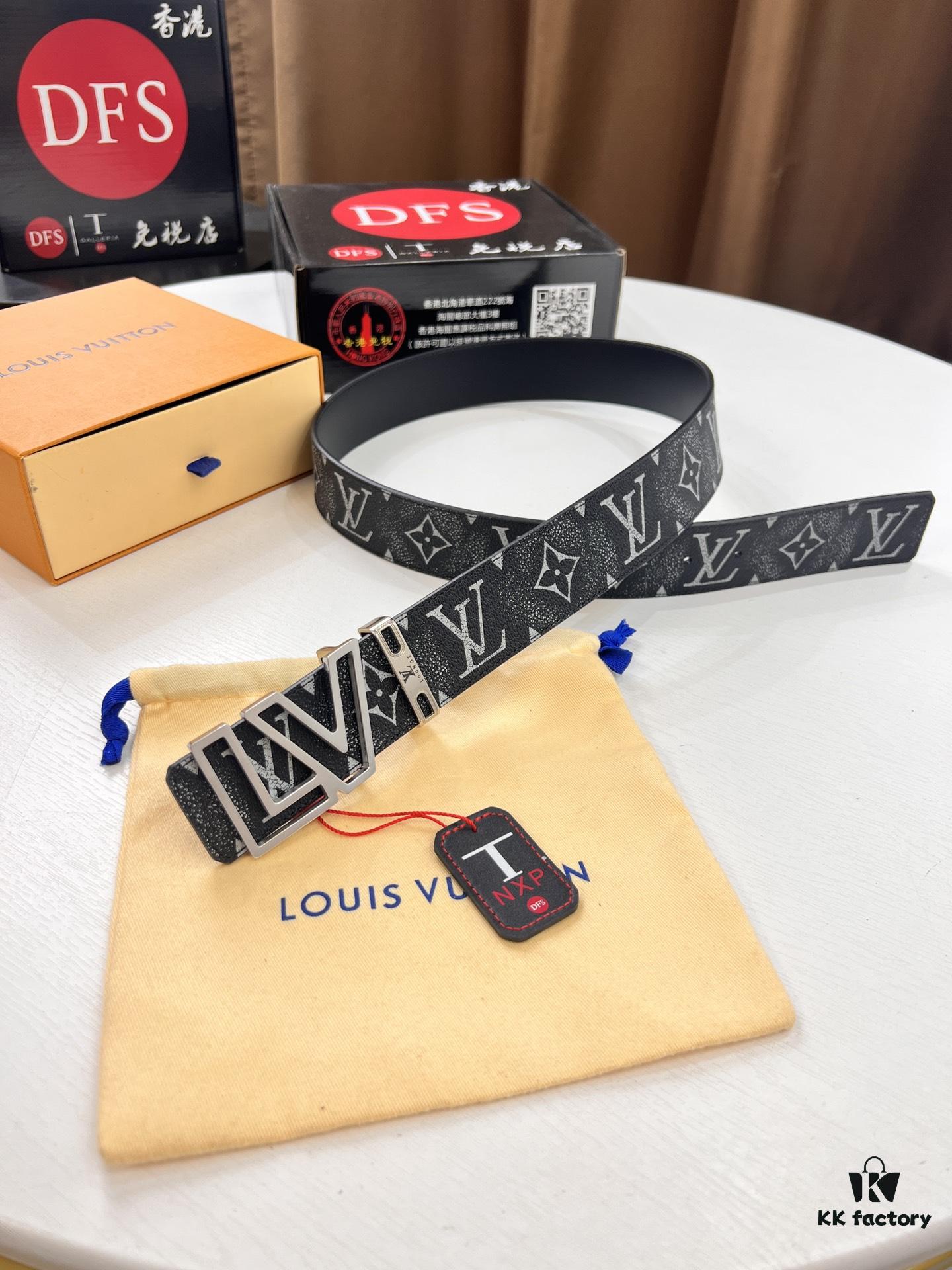 New Arrival Authentic Louis Vuitton LV Men's Belt