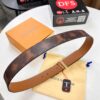 New Arrival Authentic Louis Vuitton LV Men's Belt