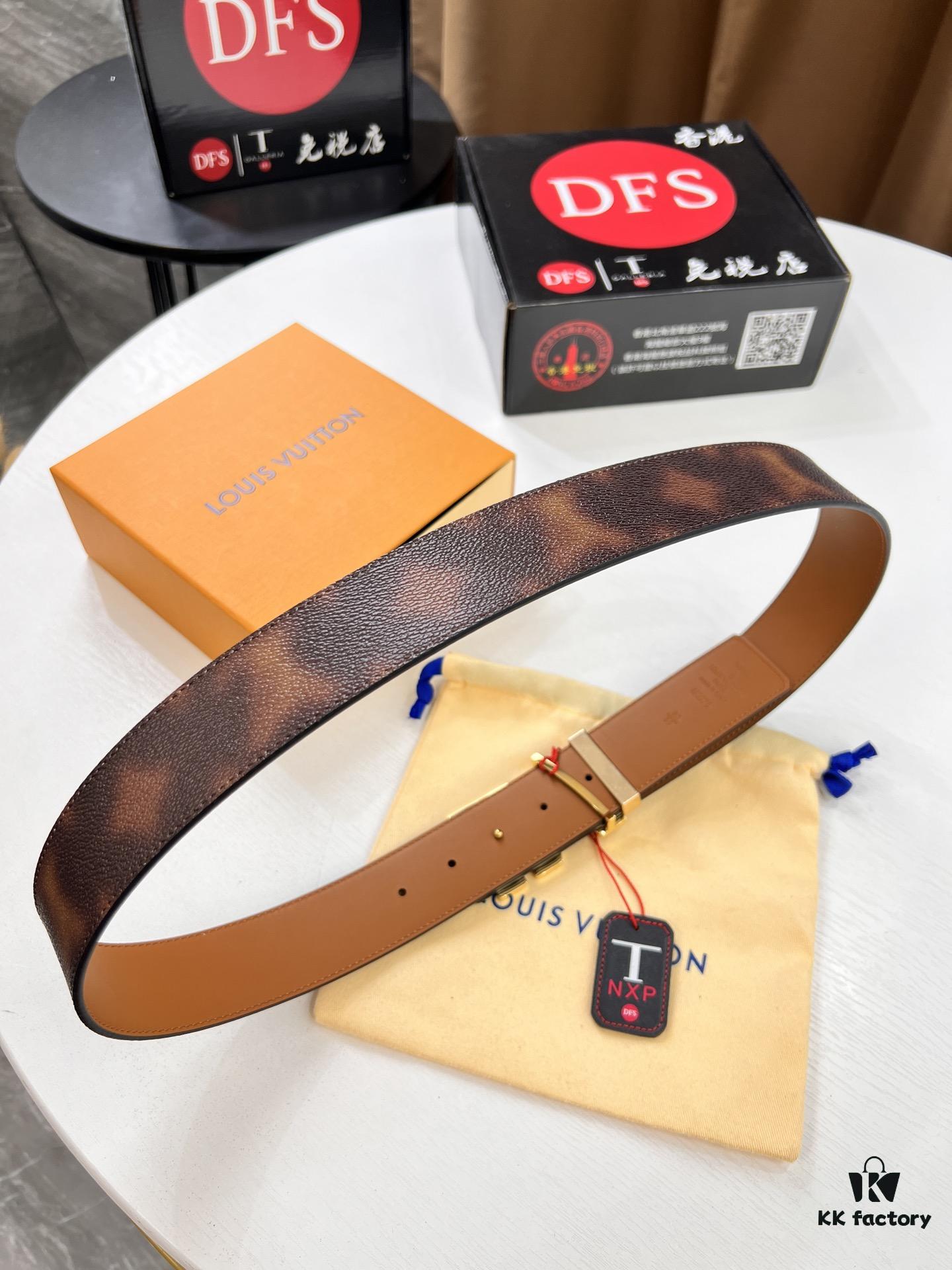 New Arrival Authentic Louis Vuitton LV Men's Belt
