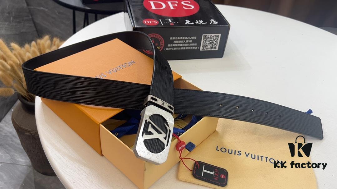 Authentic Synchronized Water Ripples Palm Pattern Top-Grain Cowhide with Stainless Steel Hardware Chip Sensor to Official Website