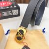 Top-Tier Louis Vuitton LV Belt, Genuine French Water-Grain Calfskin, 3.8cm Width, Original Hong Kong Duty-Free T Gift Box, NXP RFID Chip (Verifiable on Official Website), Premium Stainless Steel Hardware
