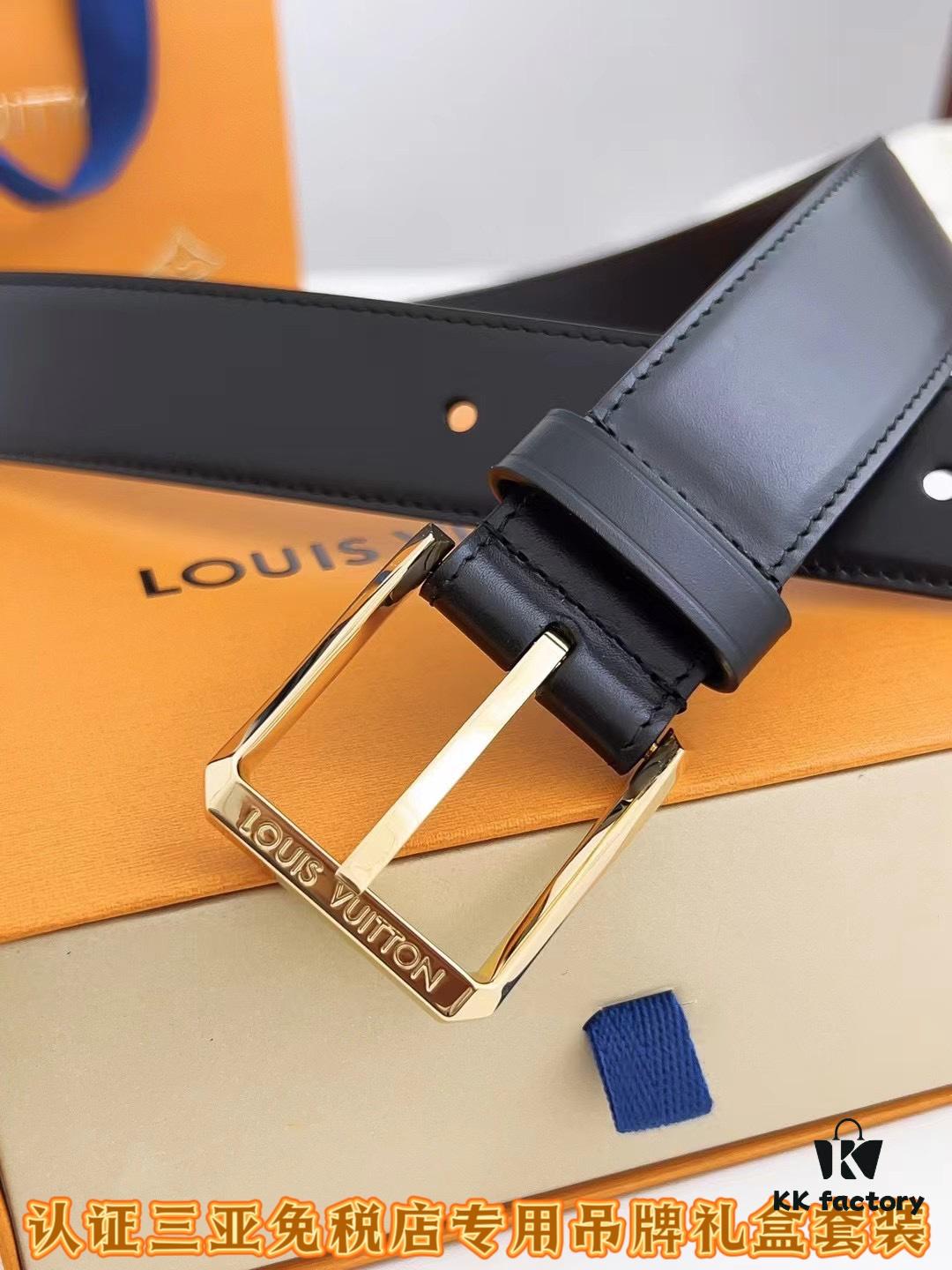 Sanya Duty-Free Authentic Latest Gift Box Packaging: LV Purchased Goods, 35mm Width