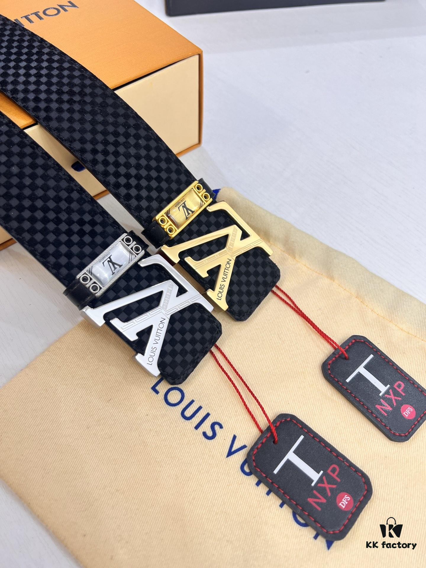 Top-Tier Belt, Original Factory Premium Hong Kong Duty-Free T Gift Box (NXP Hang Tag with Authentic Website-Recognizable Chip, Genuine Anti-Counterfeit Technology)