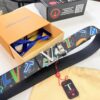 Louis Vuitton LV Men's Belt, 3.8cm Width, Reversible Design, Top-Quality First-Layer Cowhide Leather, Genuine Hardware, Imported Original Factory Print