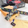 Louis Vuitton LV Men's Belt, 3.8cm Width, Reversible Design, Top-Quality First-Layer Cowhide Leather, Genuine Hardware, Imported Original Factory Print