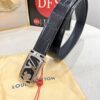 Top-Tier Leather Belt, Original Factory Hong Kong Duty-Free T Gift Box (NXP RFID Tag with Verifiable Anti-Counterfeit Chip)