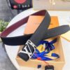 Top-Tier Louis Vuitton LV Belt, Genuine First-Layer French Calfskin, 3.8cm Width, Premium Hong Kong Duty-Free T Gift Box, Original NXP RFID Tag (Verifiable on Official Website), Stainless Steel Hardware, Hidden Buckle Design