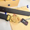 Louis Vuitton Belt, Custom Cowhide, Top-Quality Business Formal Accessory