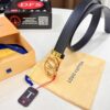 Louis Vuitton Belt, Custom Cowhide, Top-Quality Business Formal Accessory