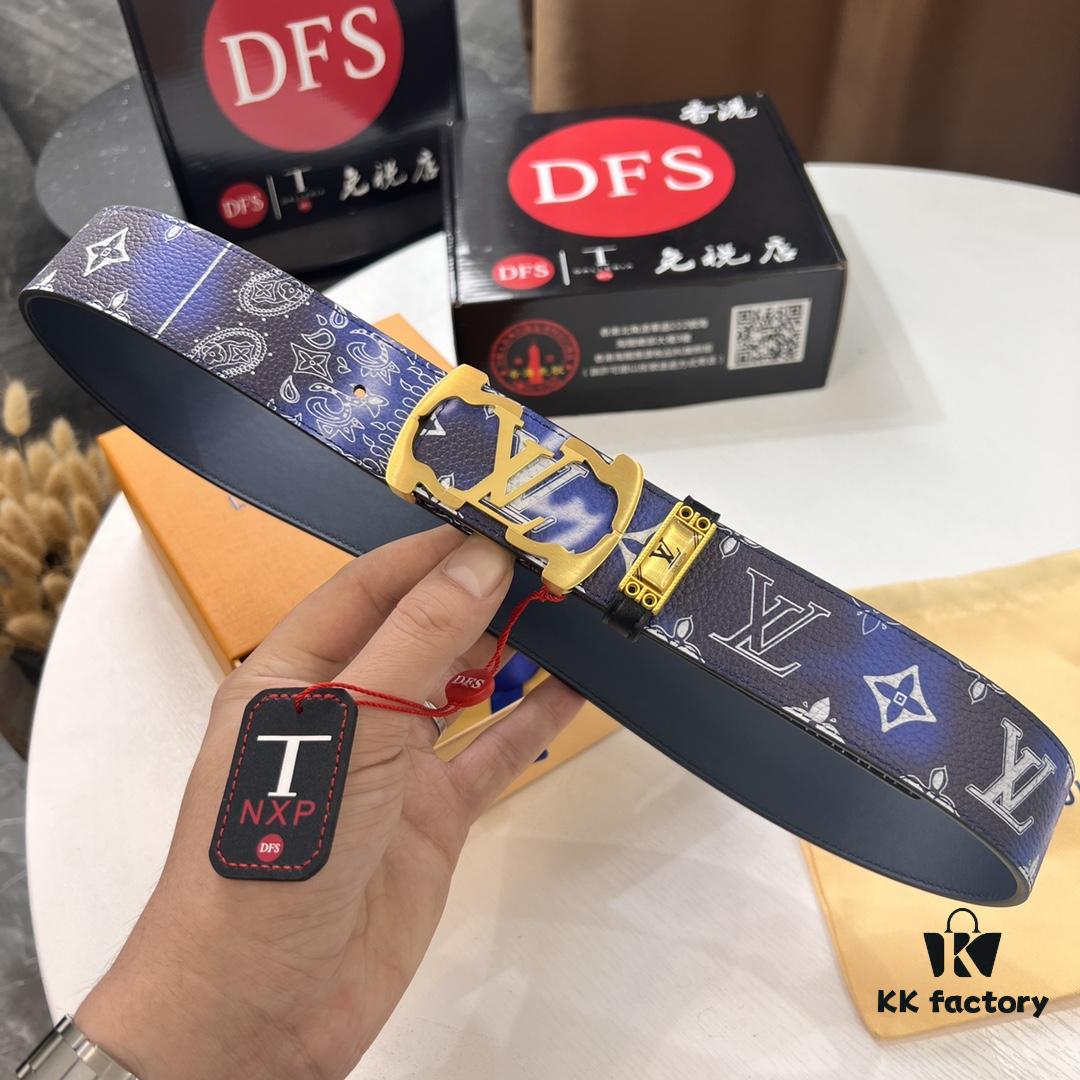 New Arrival Authentic Louis Vuitton LV Men's Belt