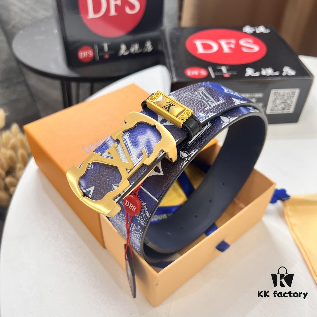 New Arrival Authentic Louis Vuitton LV Men's Belt