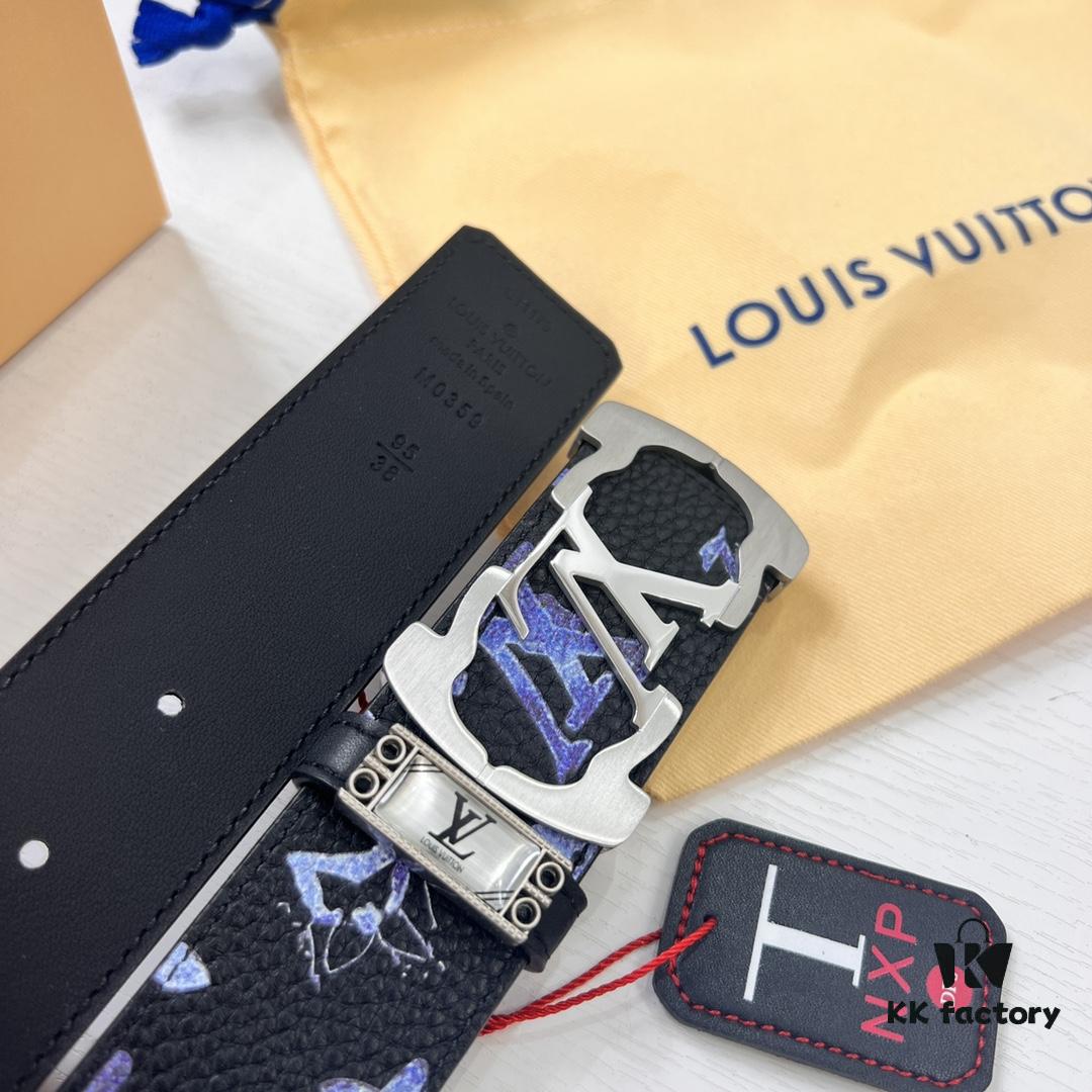 New Arrival Authentic Louis Vuitton LV Men's Belt