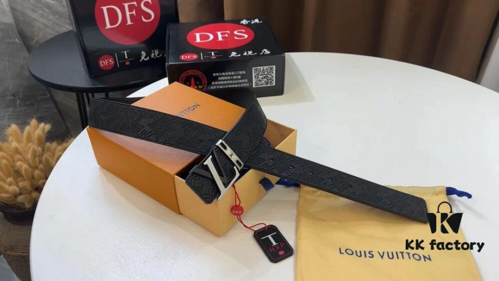 New LV Monogram Belt, Stylish Casual Style, Available on Official Website