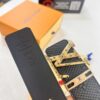Arrival 🎺🎺 Real Photo, Louis Vuitton LV Men's Belt, ZP Mould Design, Imported Genuine Original Print, Top Grain Cowhide Leather, Precision Metal Letters, Double-Sided Usage, 3.8cm Width