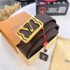 Top-Tier LV Louis Vuitton Belt - Genuine Mold L Letter Polished Stainless Steel Hardware, Inner Buckle Design, 3.8cm Width, Premium French Imported Embossed Cowhide Leather