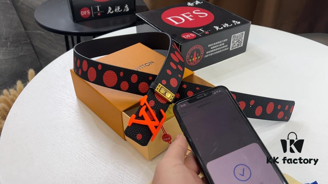 LV New Style Belt, Fashionable Casual Double-Sided Use