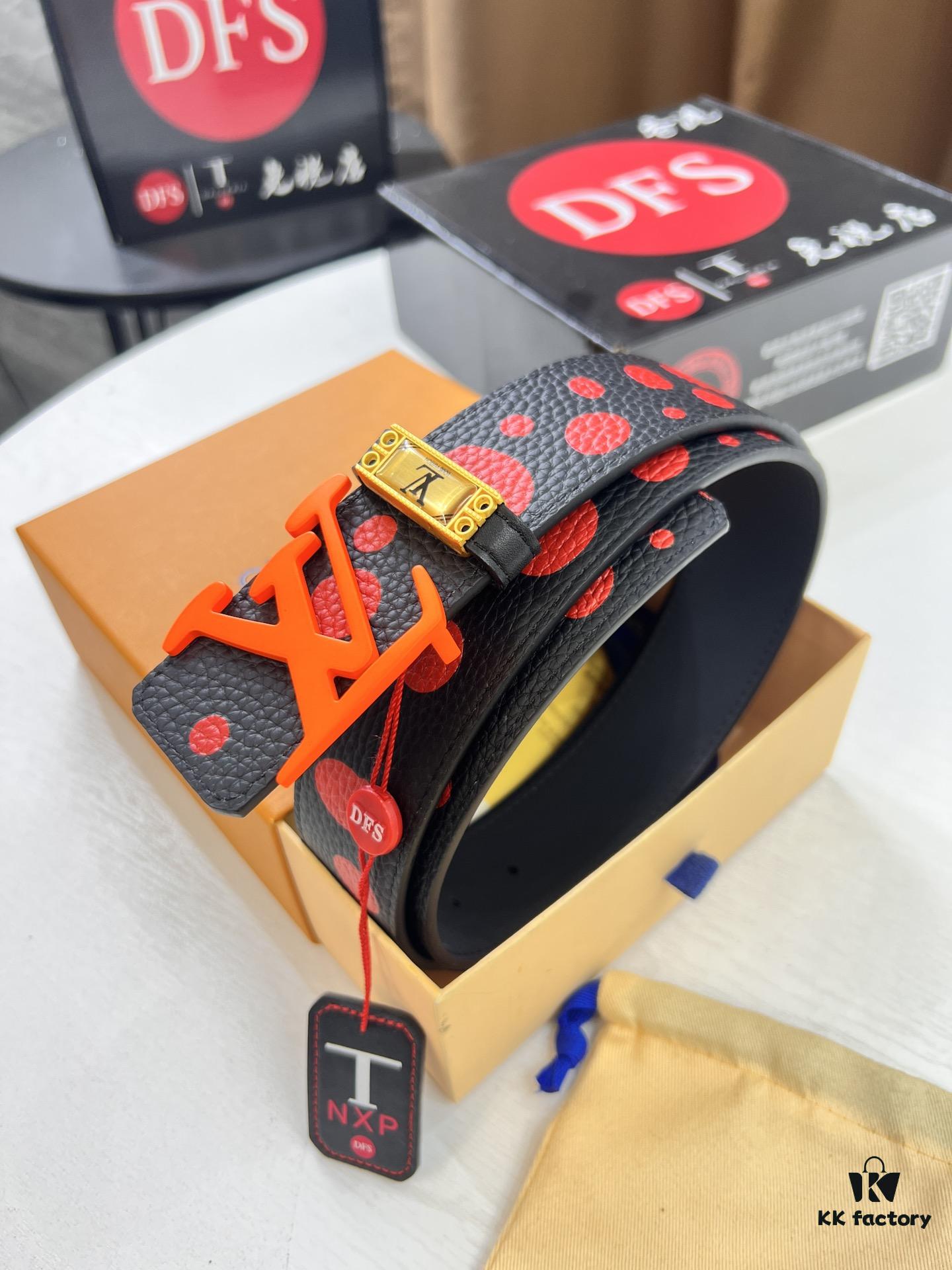 New Arrival Authentic Louis Vuitton LV Men's Belt