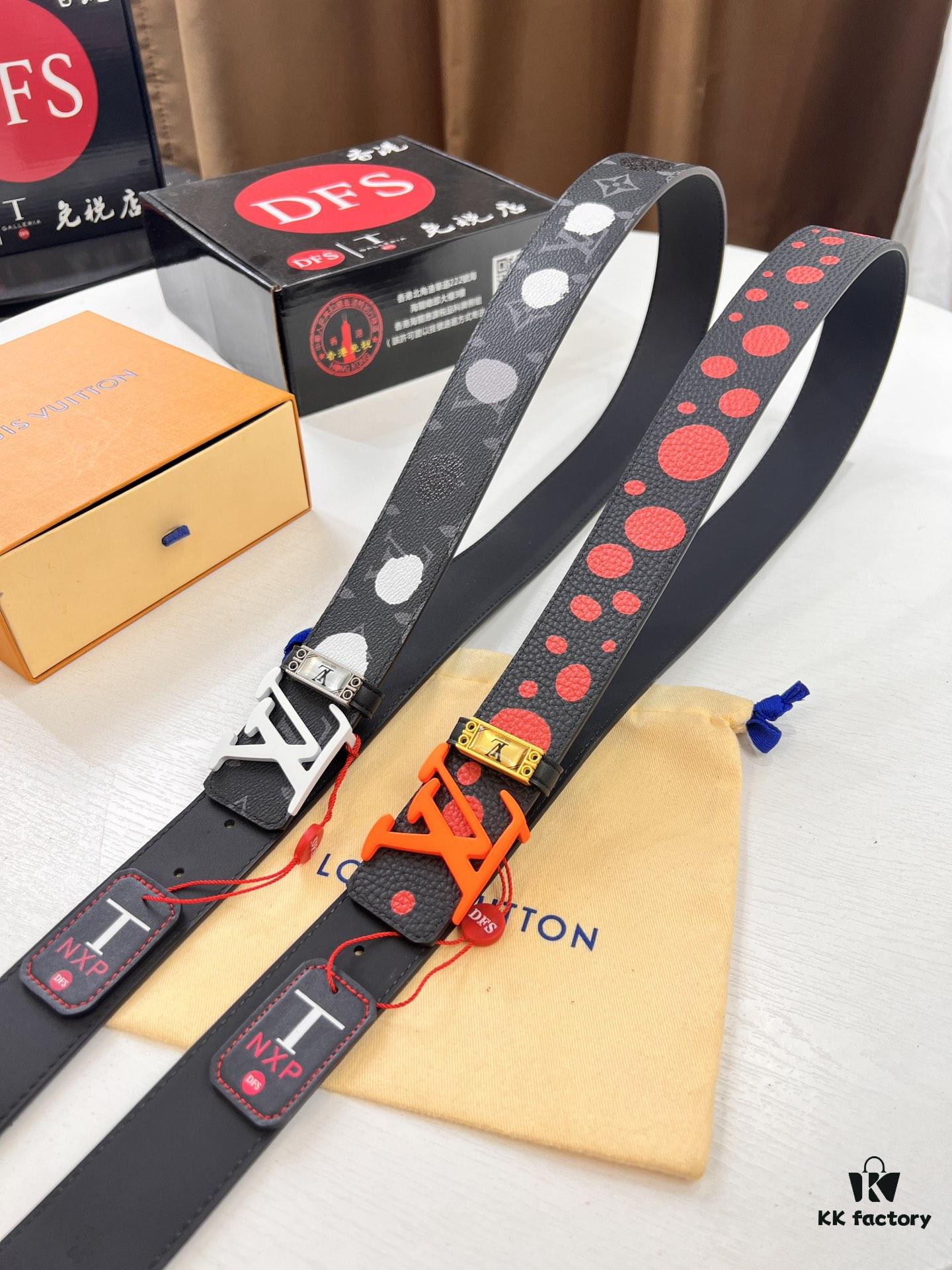 New Arrival Authentic Louis Vuitton LV Men's Belt