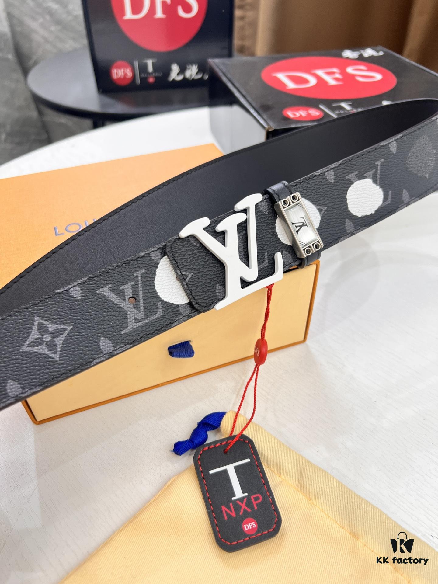 New Arrival Authentic Louis Vuitton LV Men's Belt